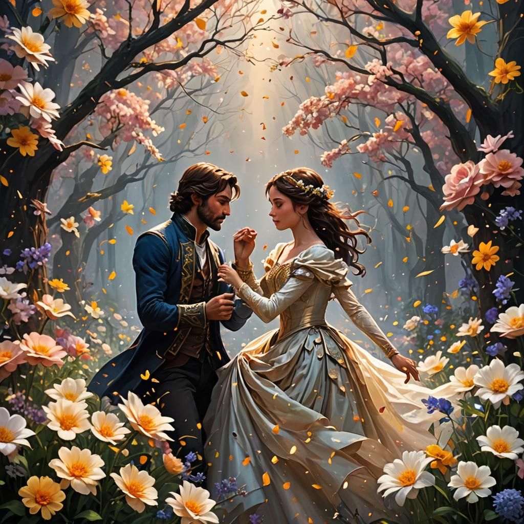 Passionate Dance: A Fantasy Concept Art Romance
