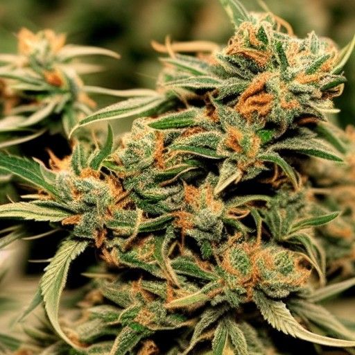 Close-Up of Marijuana Leaves