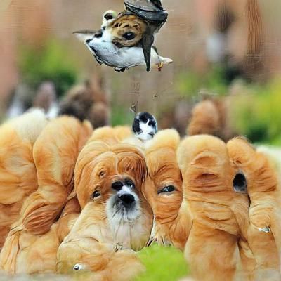 AI-Generated Image from Empty Prompt