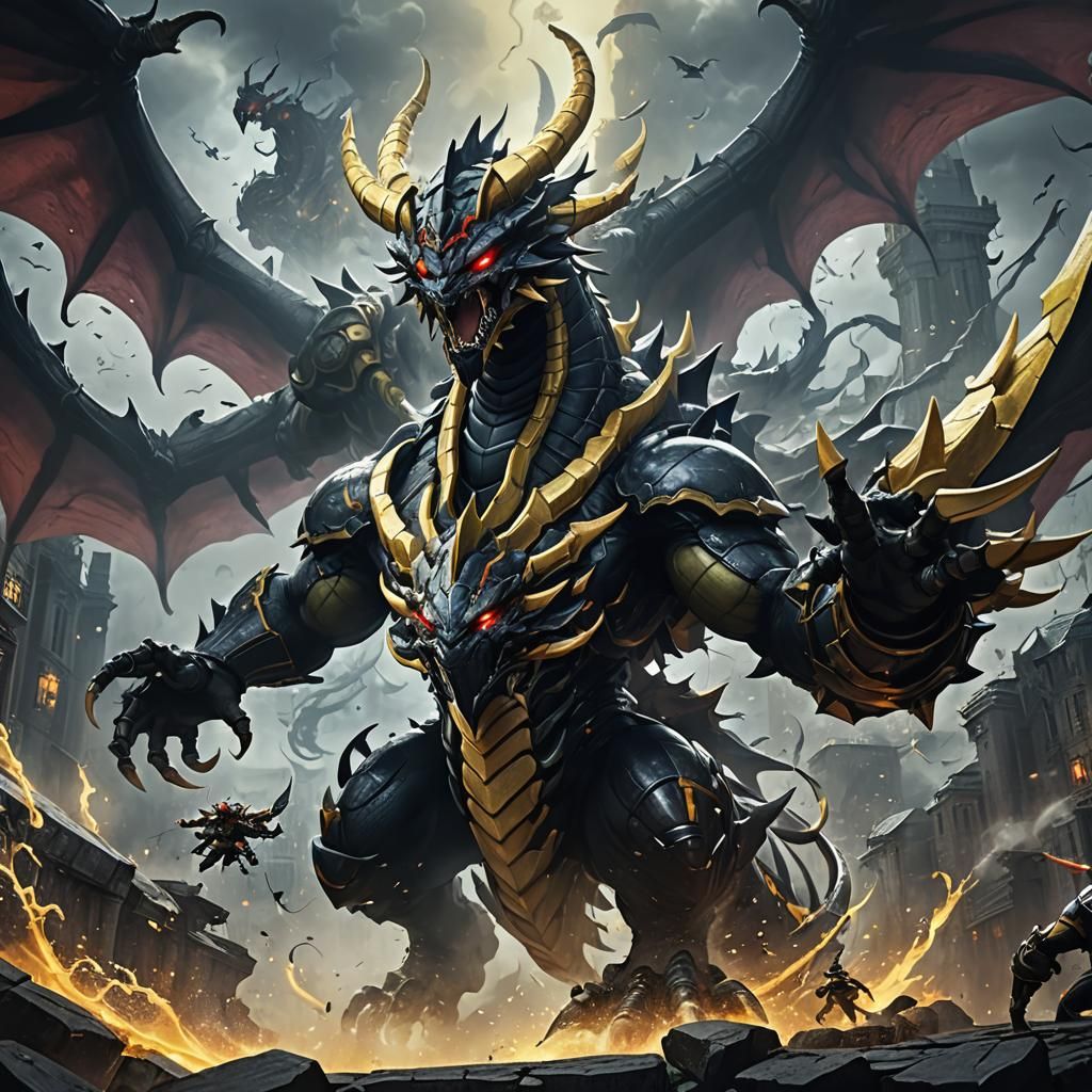 Dark Fantasy Dragon Rider Battle in Unreal Engine