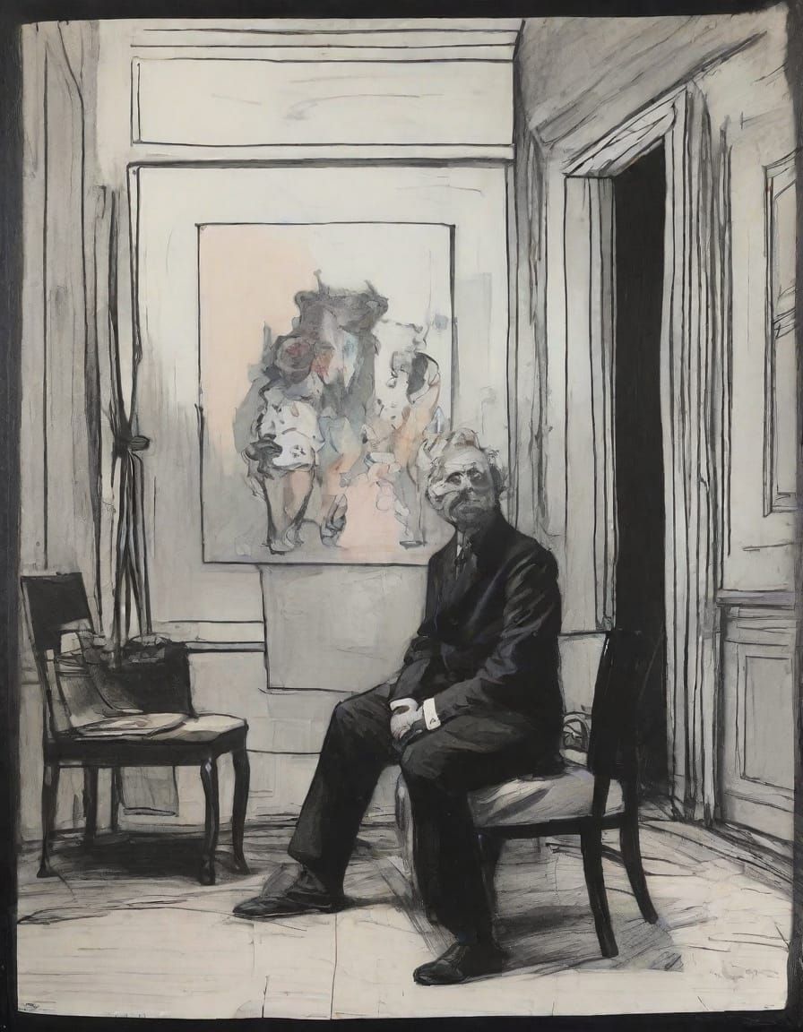 Bleak Social Critique in Surrealist Style