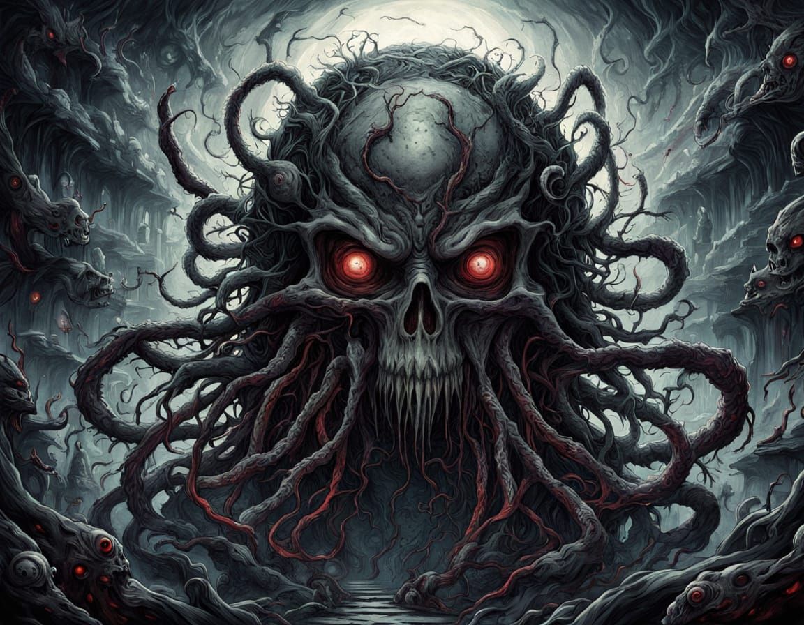 Ethereal Wraith Maiden in Warped Dread Dimension