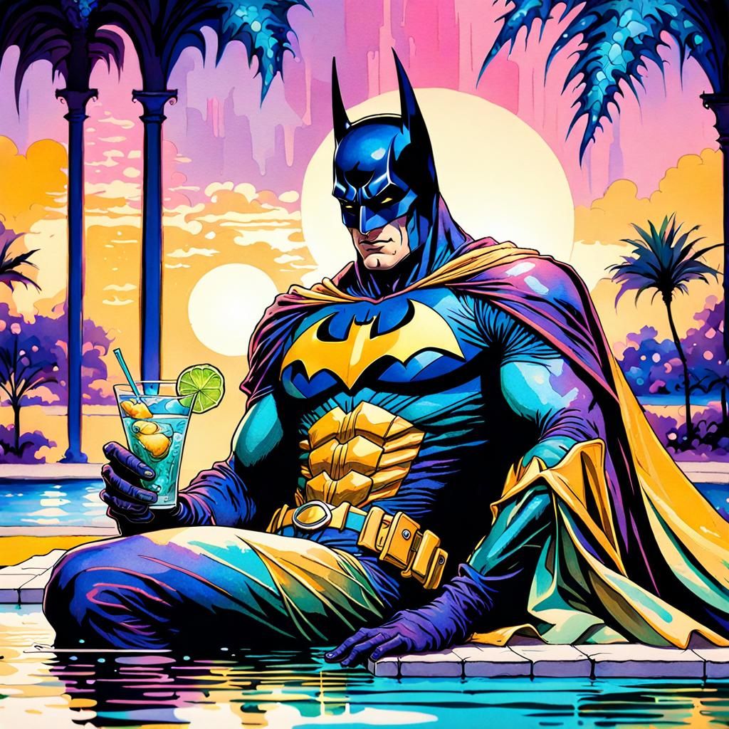 Superheroes on Vacation