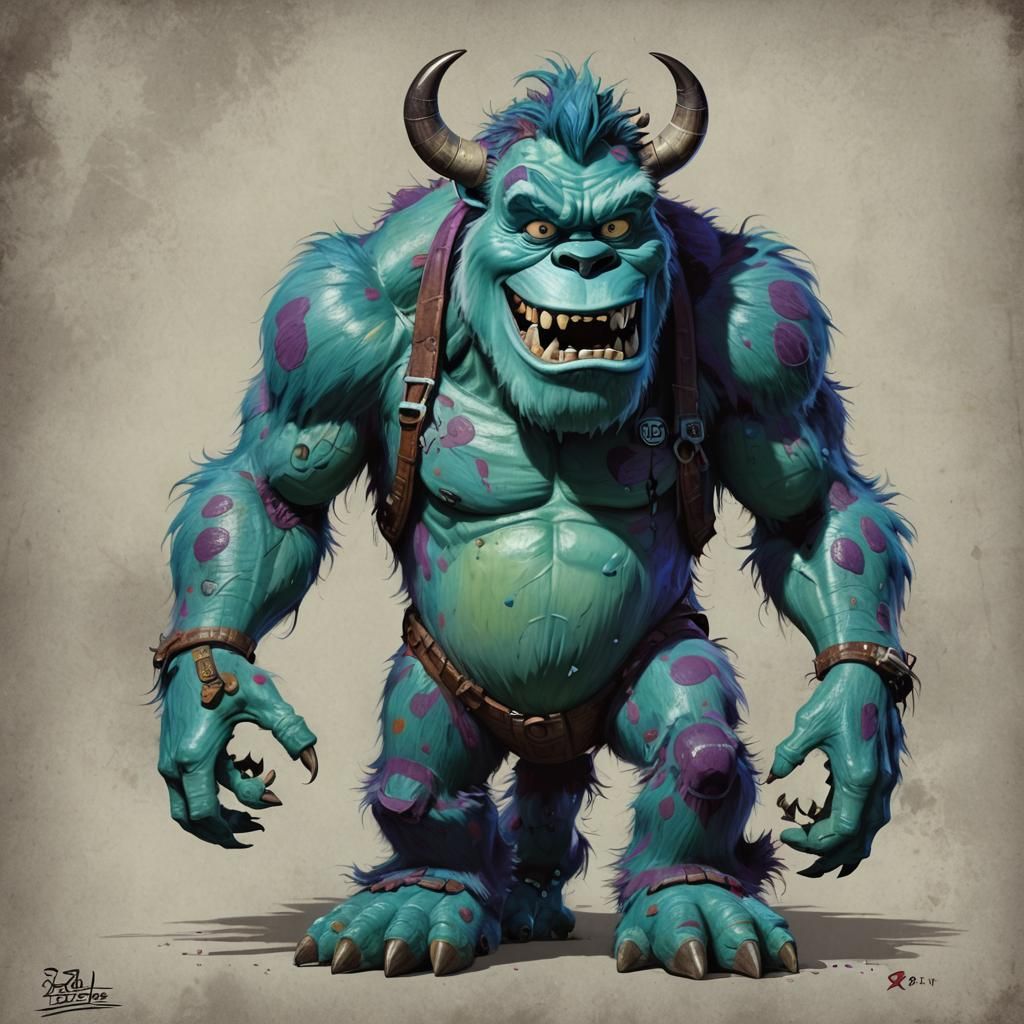 Sinister Sully from Monster Inc