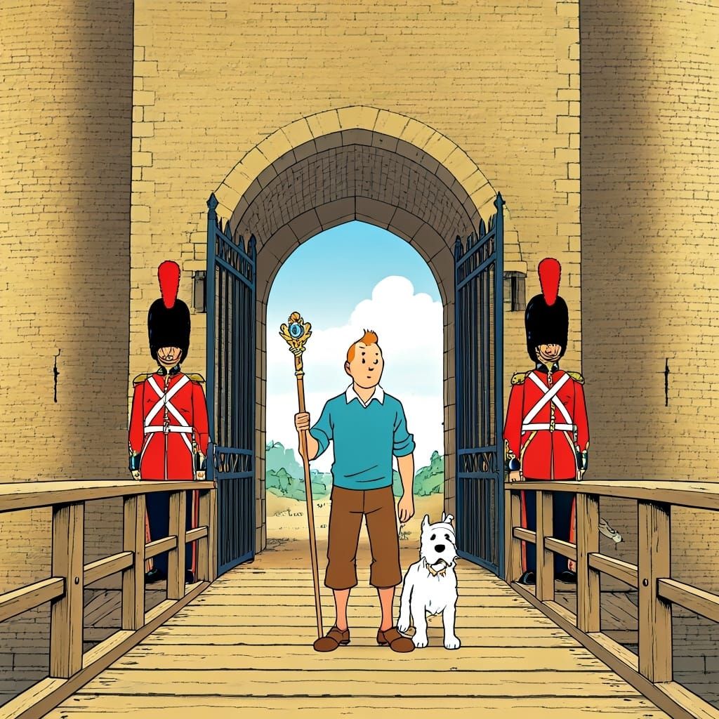 Tintin And Magic Wand