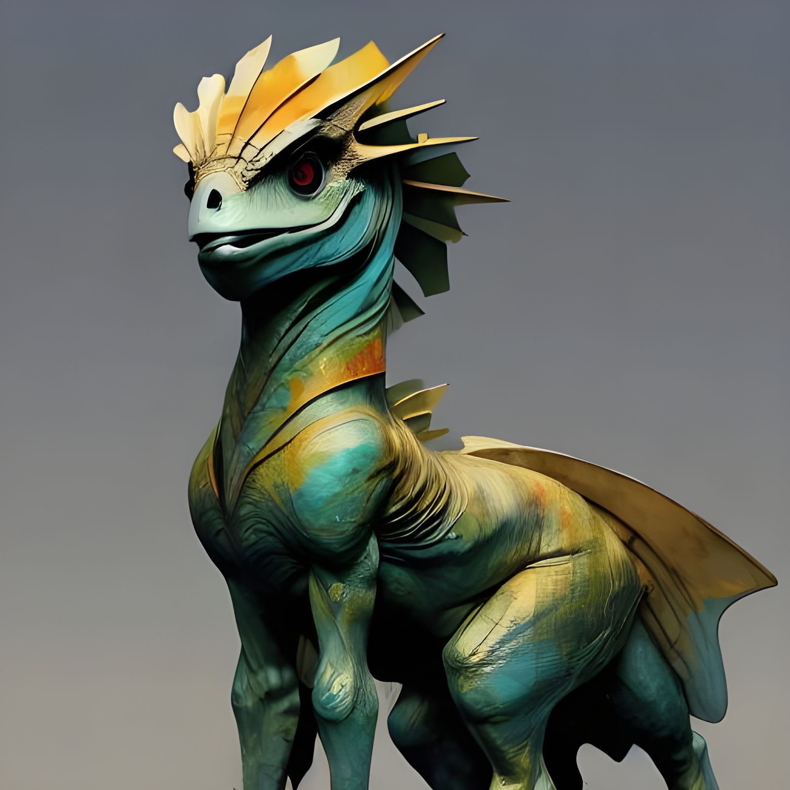 Adolescent Pleiadian Wyvern