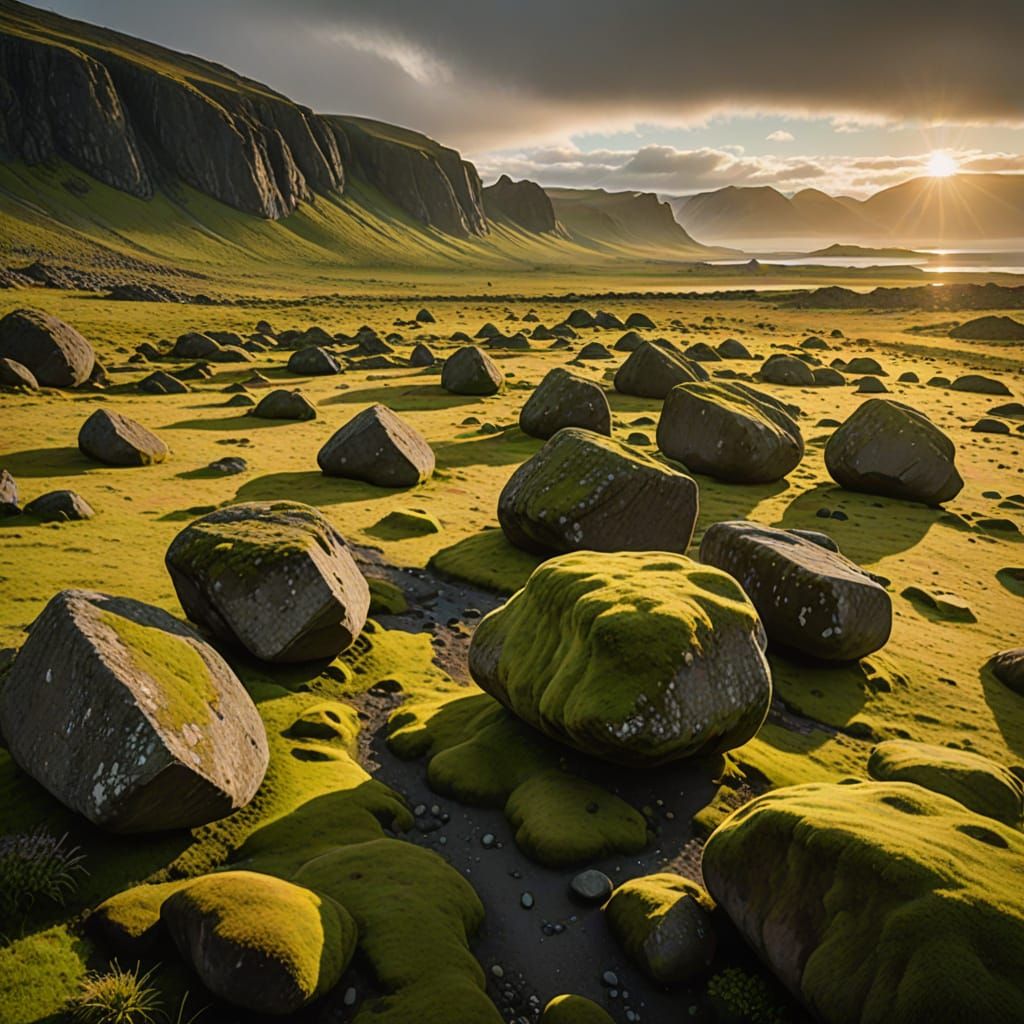 Giant Boulder Hike in Stórurð Súlur, Iceland's Eastern Regio...
