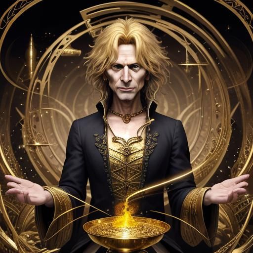 Liminal Space Rumplestiltskin Spinning Gold