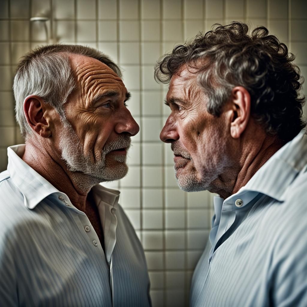 Rugby Players in Shower: Professional Portrait Photography