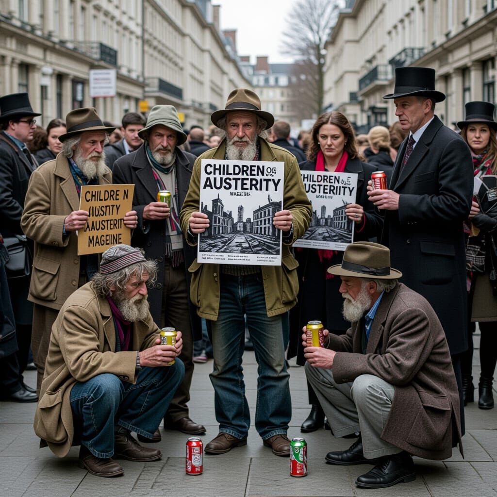 Children of Austerity Magazine: Gritty Social Commentary