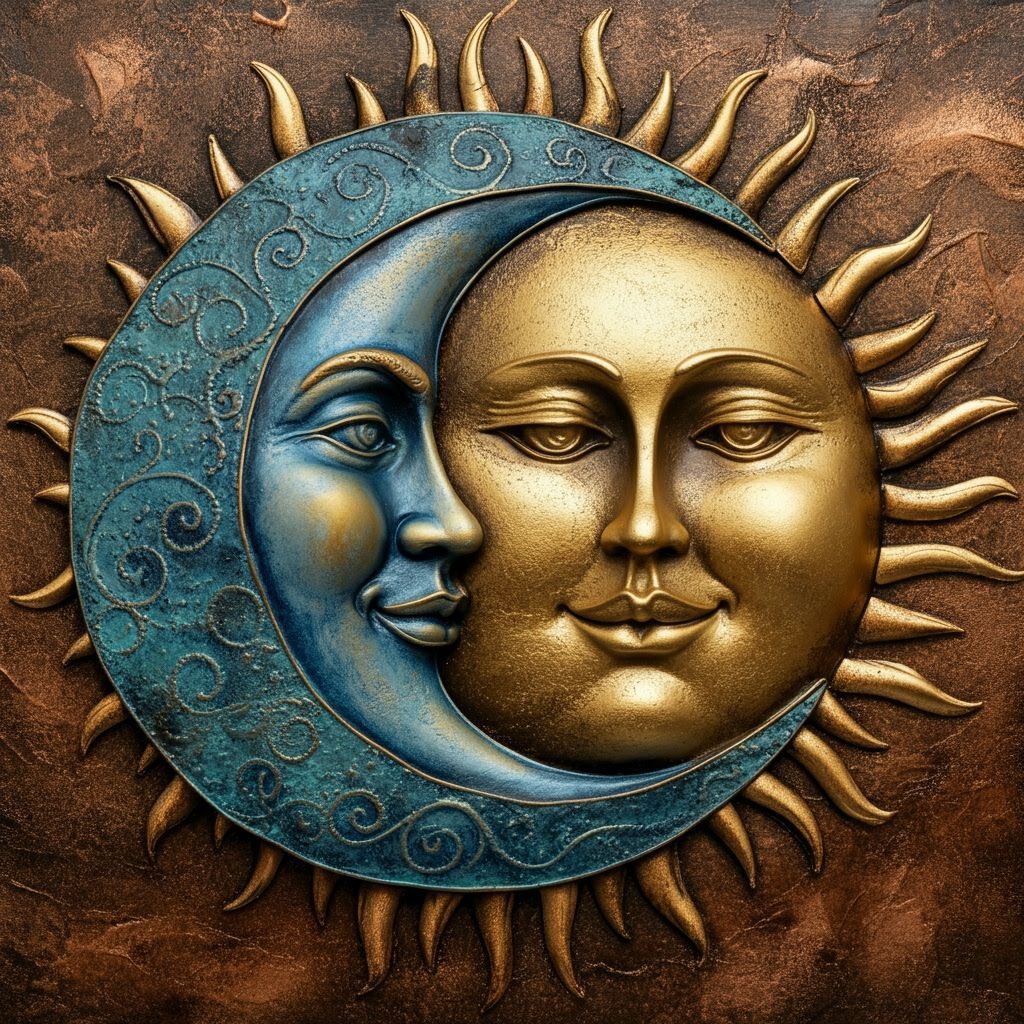 Sun and Moon Mixed Media Tune