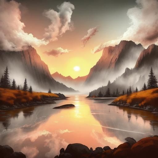 Simple Black and White Image