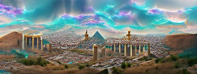 City of Gods: A Fusion of Ancient and Future