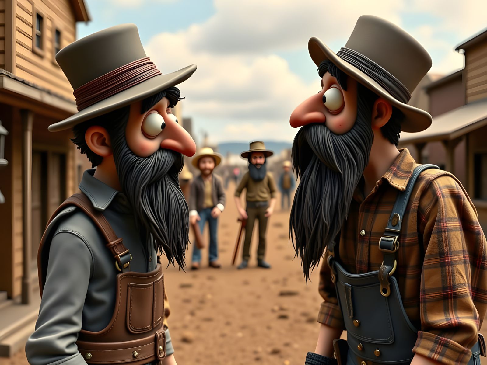 Feuding Hillbillies Face Off in Claymation Style