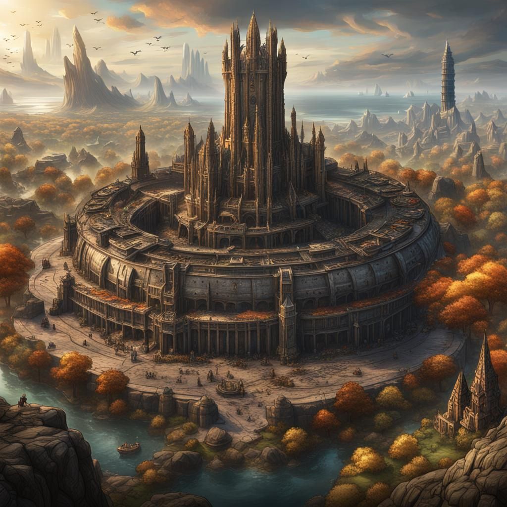 Hyperborea and the Third Reich: Detailed Matte Painting