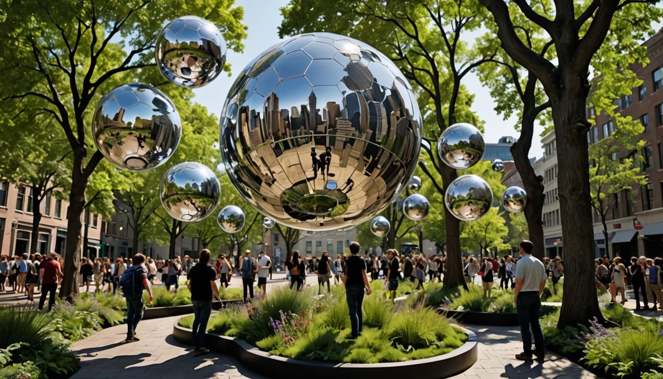 Gravity Sculptors Create Floating Cities: Fantasy Art