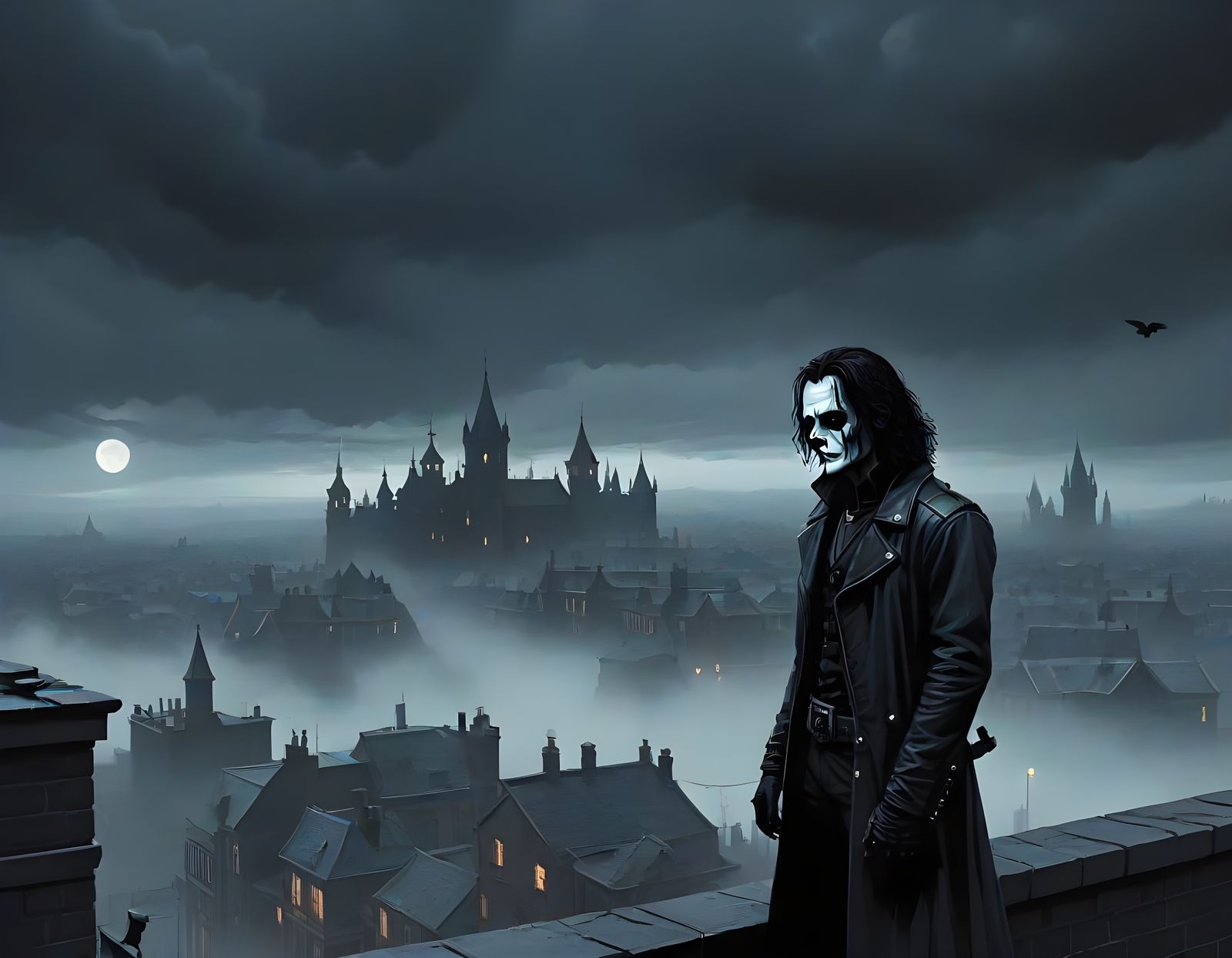 Gothic Hero Eric Draven Reborn