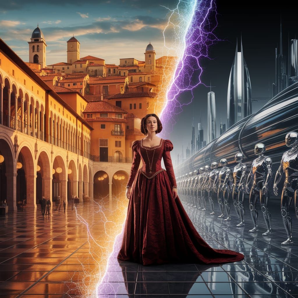 Renaissance Woman at the Plasma Divide