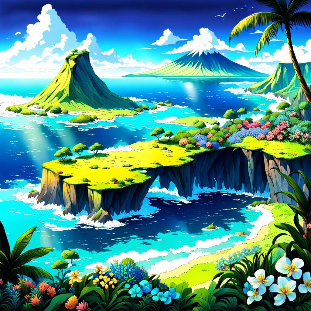 Island Paradise in a Galaxy of Wonder