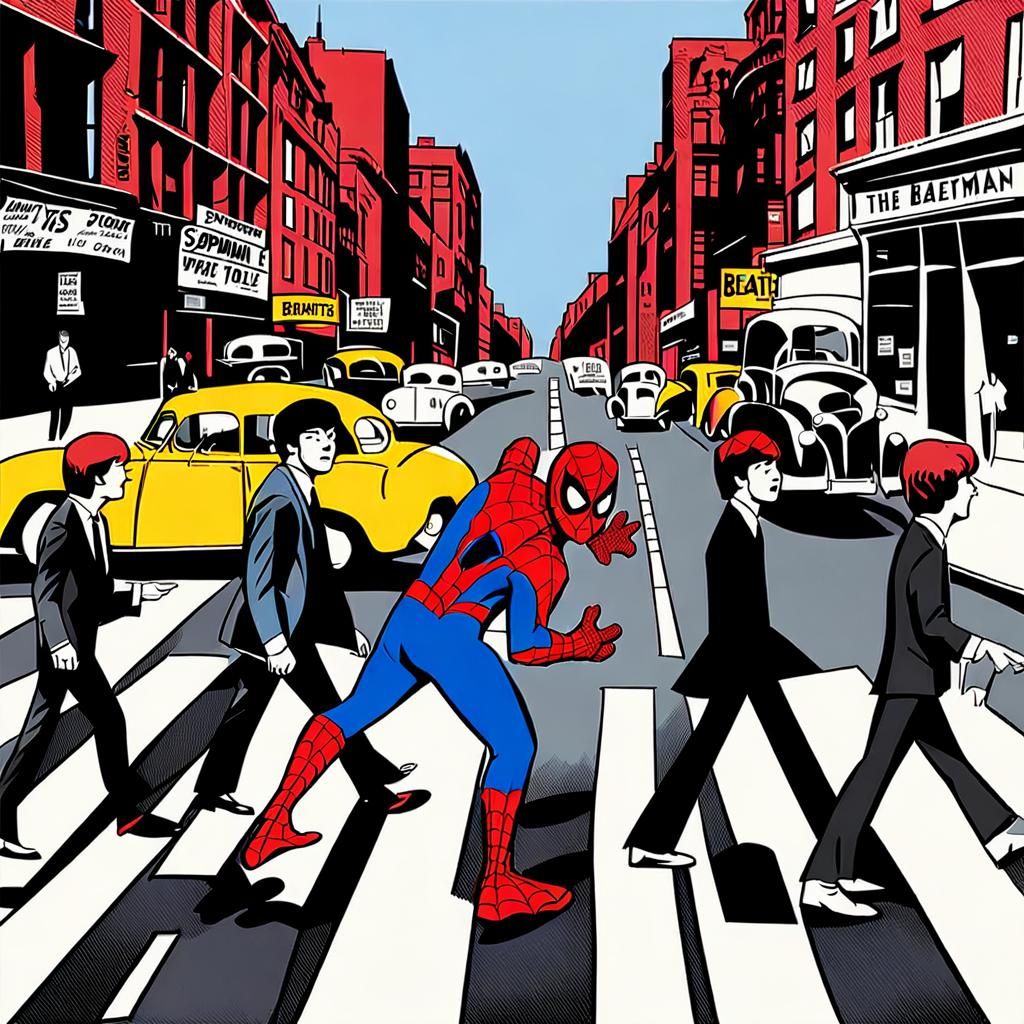 Spiderman vs The Beatles