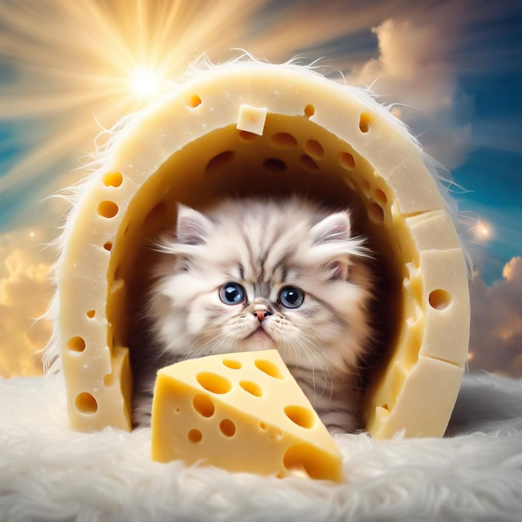 Feel Like I Am In Heaven When I Eat Cheese