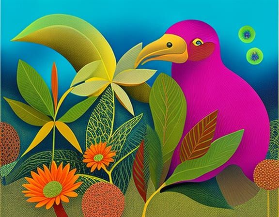 Sloth Mother and Baby in Forest Network