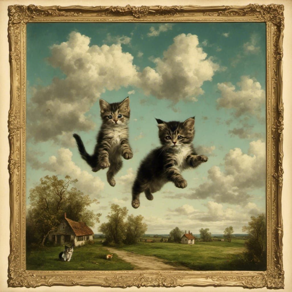 Jumping kittens