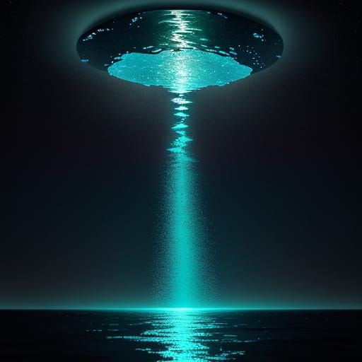 Ethereal Water World in Luminescent Beauty