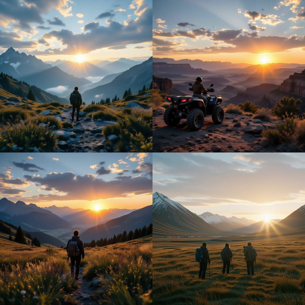 Epic Landscape Masterpiece in Cinematic Style