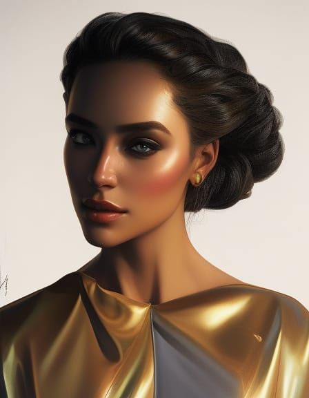 Tuz Anya: Hungarian Fire Goddess Portrait