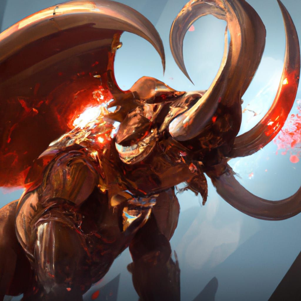 Loxodon Warrior in Dark Fantasy Concept Art