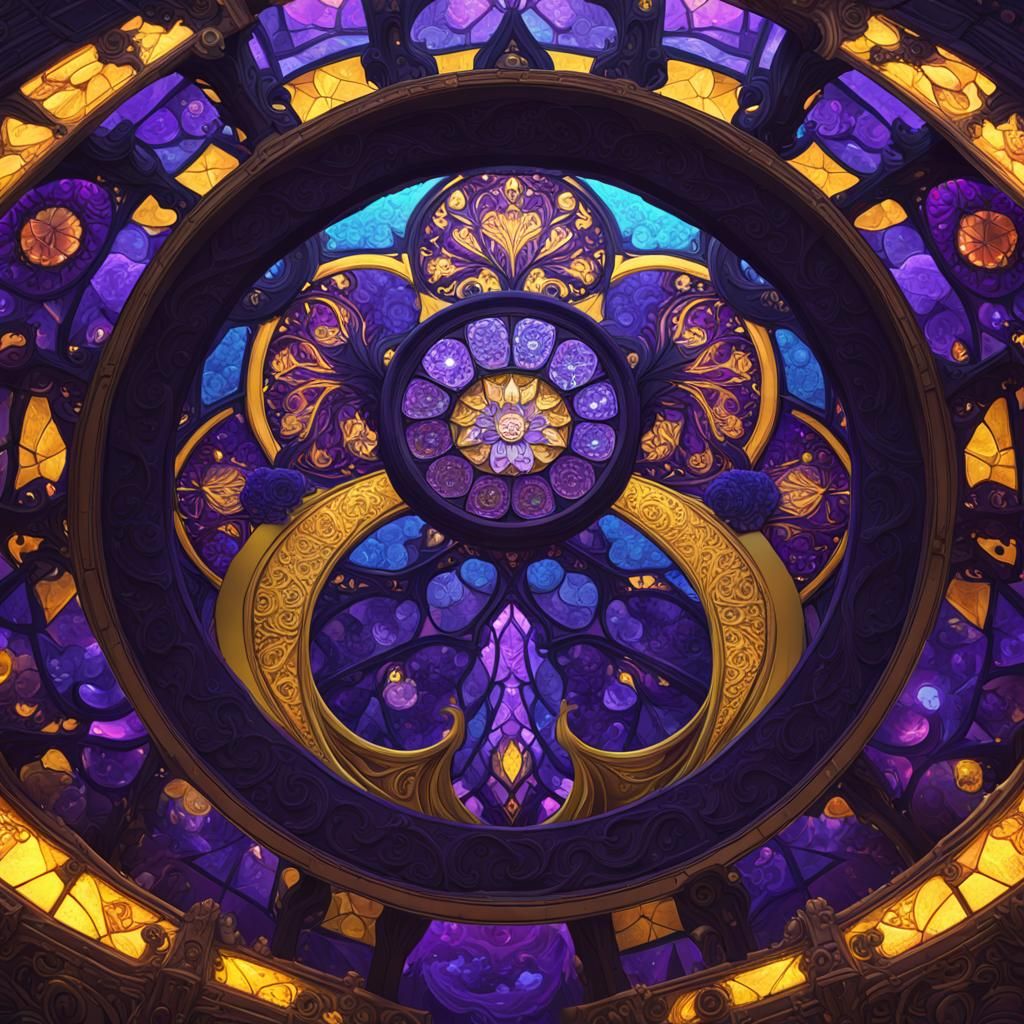 Kaleidoscopic Life: Dark Fantasy Concept Art