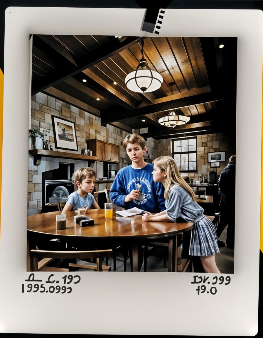 1995: American Children Bored at a Party