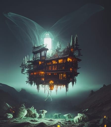 Gothic Skull Still Life with Candle and Ice