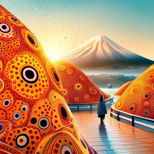 Bright Sun: Japanese Art Inspired by Yayoi Kusama