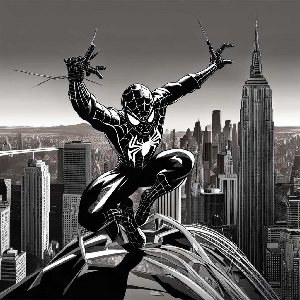 Spider-Man Generated by AI