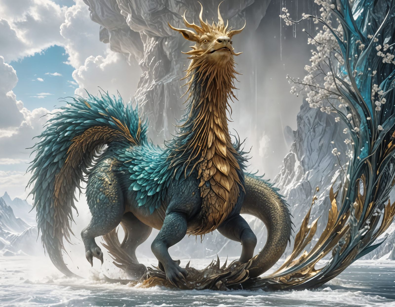 'Twotail' is drawn to Beauty.