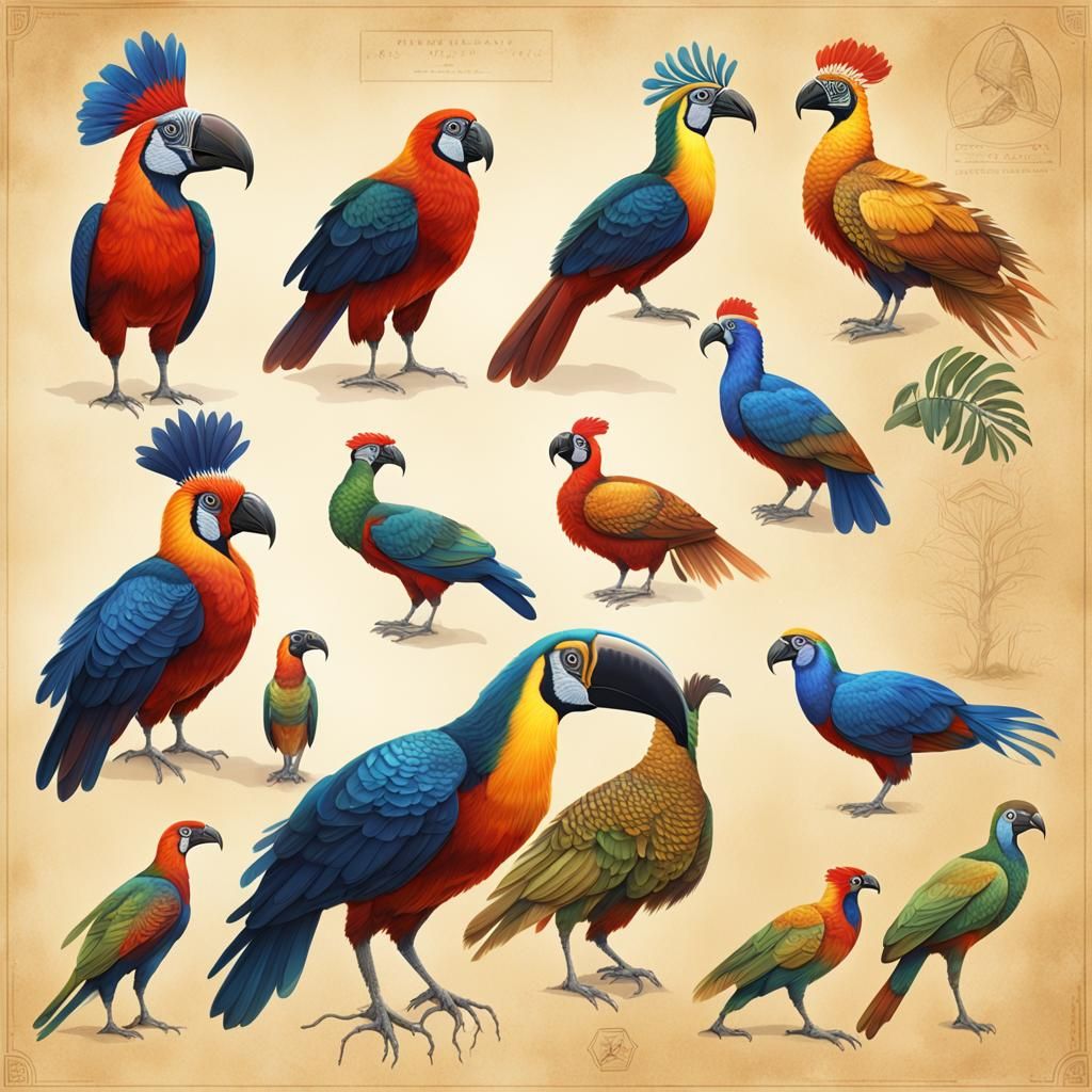 Exotic Alien World: Speculative Evolution Concept Art