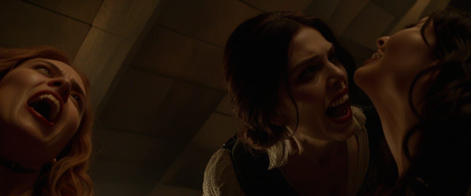 Ethereal Vampires Descend Upon Their Prey in Dark, Moody Sty...