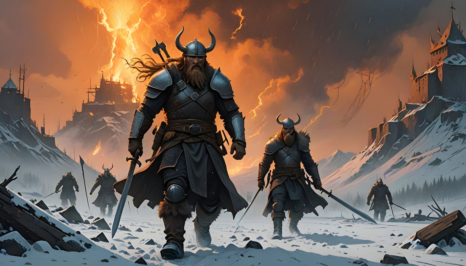 Epic Fantasy Adventure with Inner Conflict and Self-Discover...