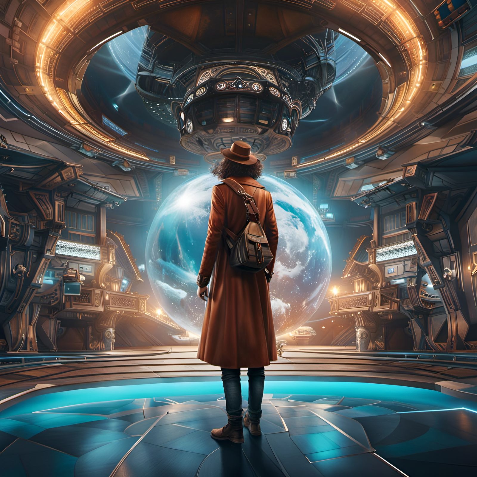 A powerful machine that can create a virtual reality world ....