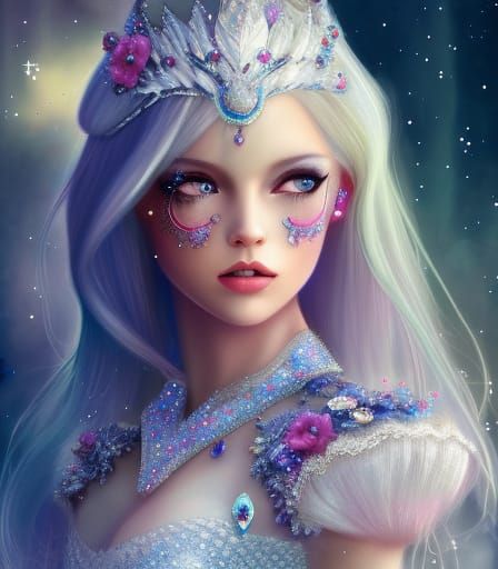 Crystal, the spoiled princess