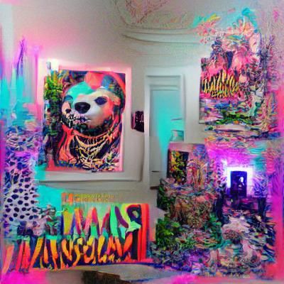 Colorful Maximalist Art of Ranboo