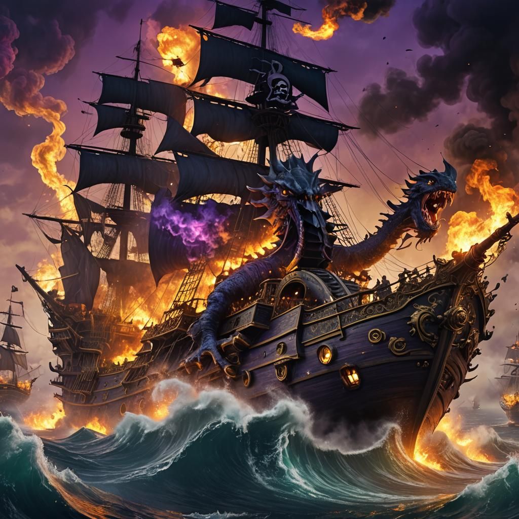 Evil sea monster revenge