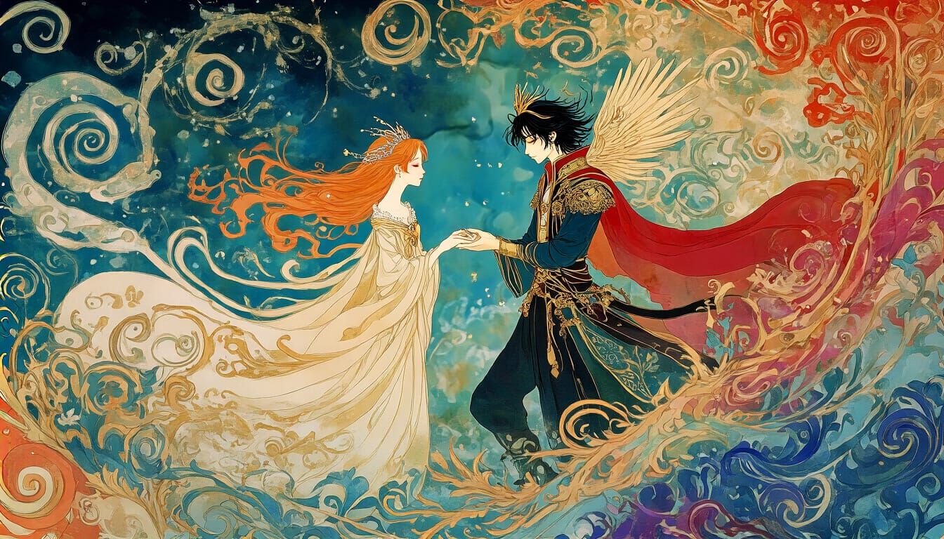 Fantasy Prince Wins Love in Surreal Dreamscape