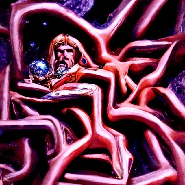 Galactic Space-Time Crisis in Romanesque Style