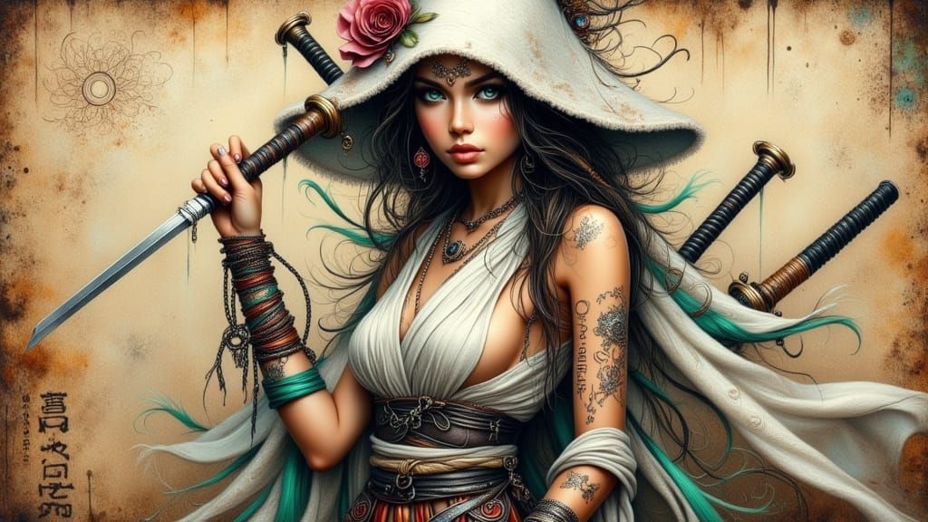 <lora:Zentangled:1.0> <lora:Whimsical:1.0> <lora:Hand Drawn ...