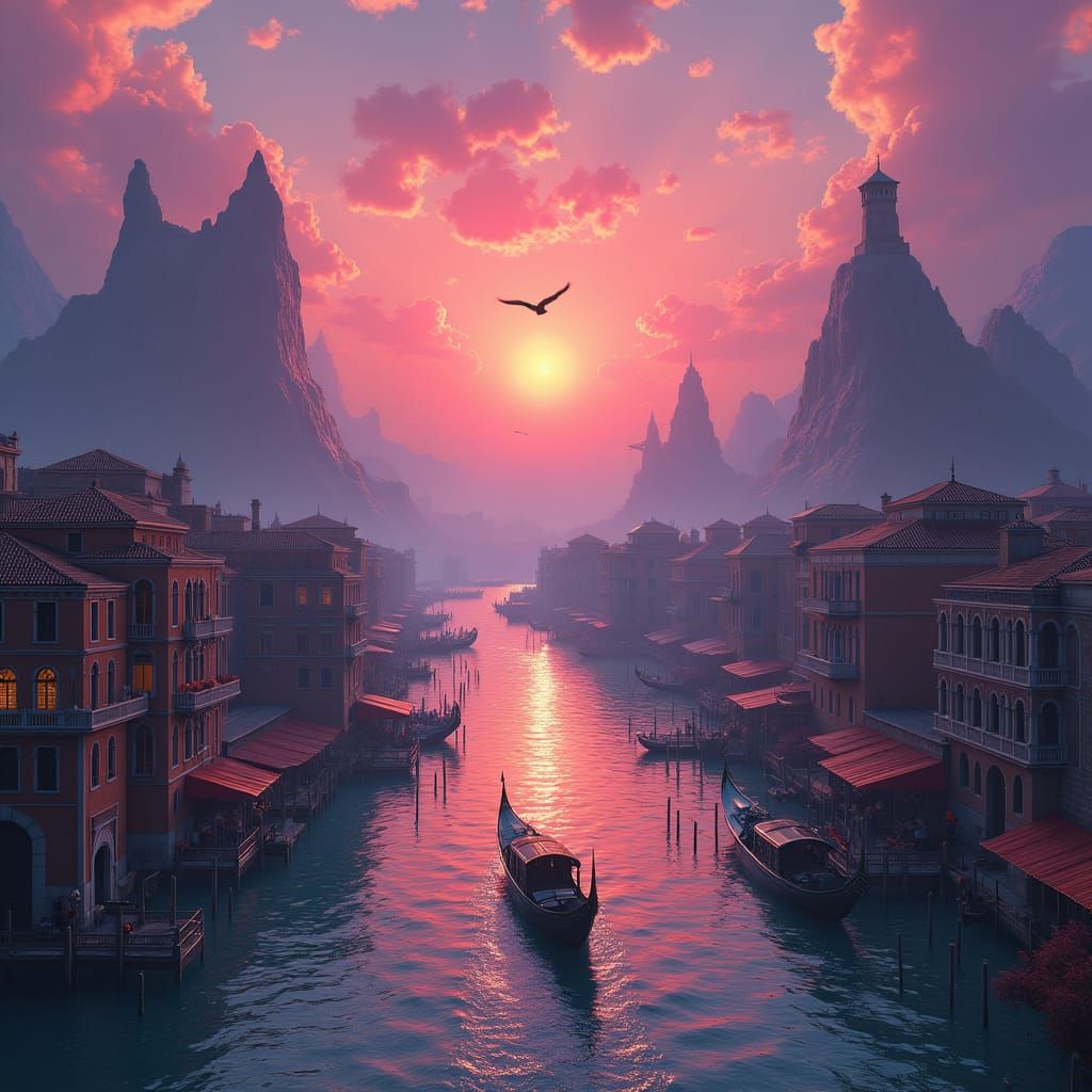 Fantastical Landscapes: Venice, Mars, and Beyond