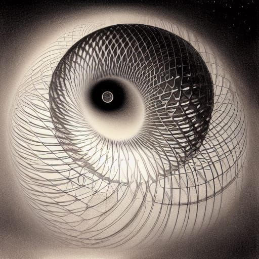 Dreamlike Pumpkin Altar in Hyperrealistic Color Ink