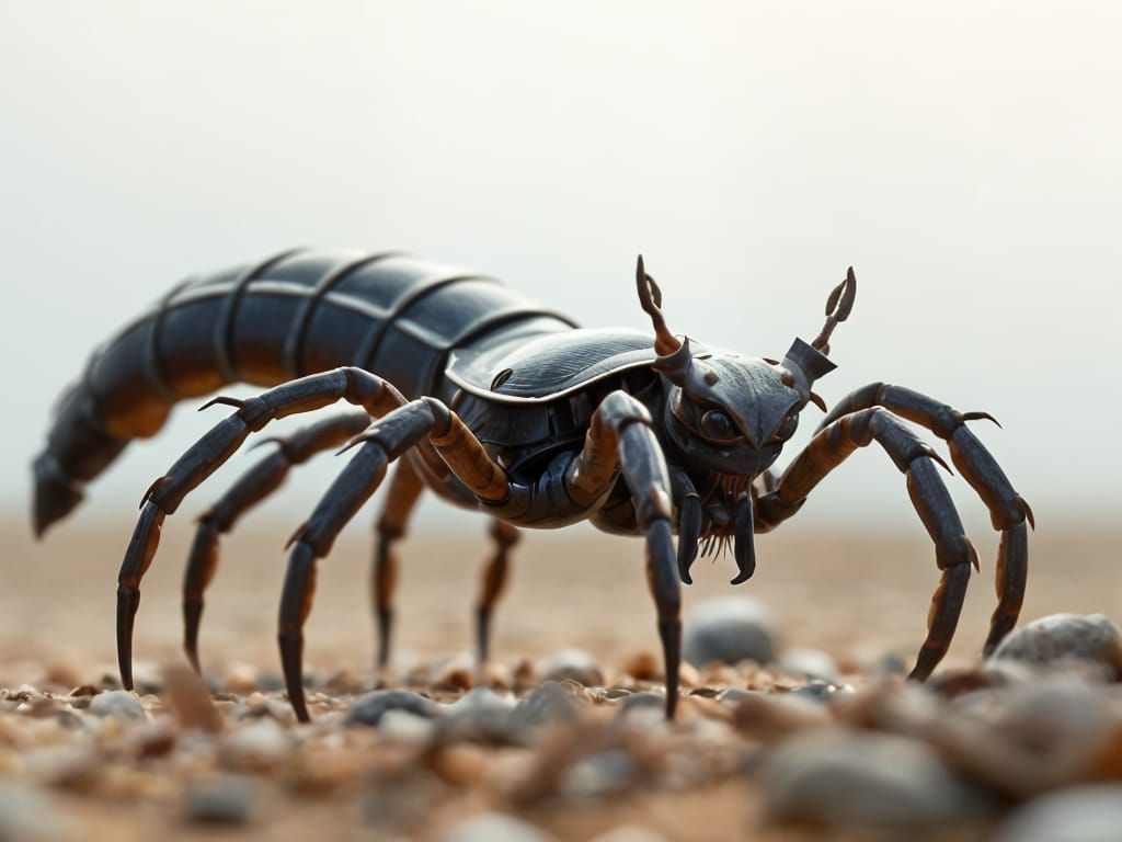 Majestic Solpuga, a Hyper-Detailed Evolutionary Hybrid